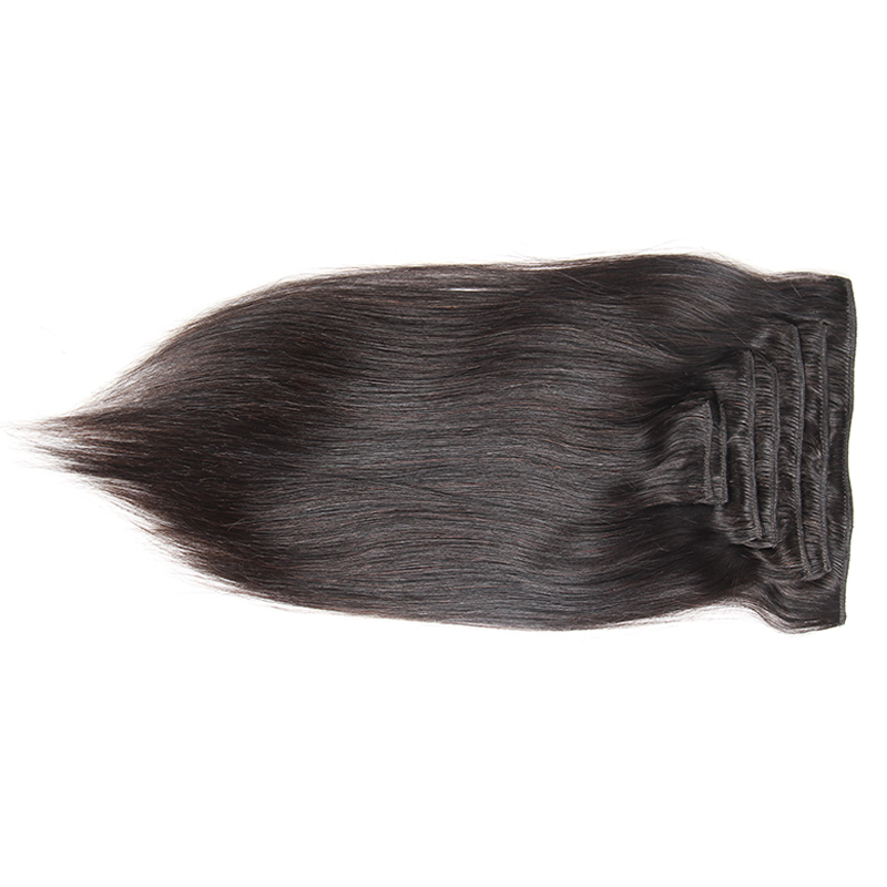 Manufacturer Direct Supply Best Raw Cuticle Clip In Extensions for African American Hair